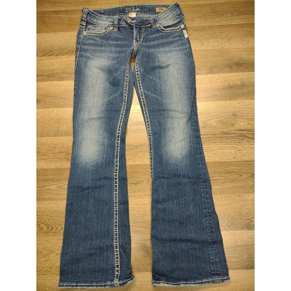 Women's Size 26/31 Tuesday Bootcut  Silver Jeans Blue Jeans